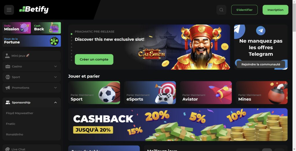 betify casino